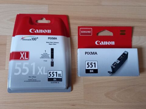 Lot cartouches Canon Pixma Noir Neuf 10 Villemomble (93)