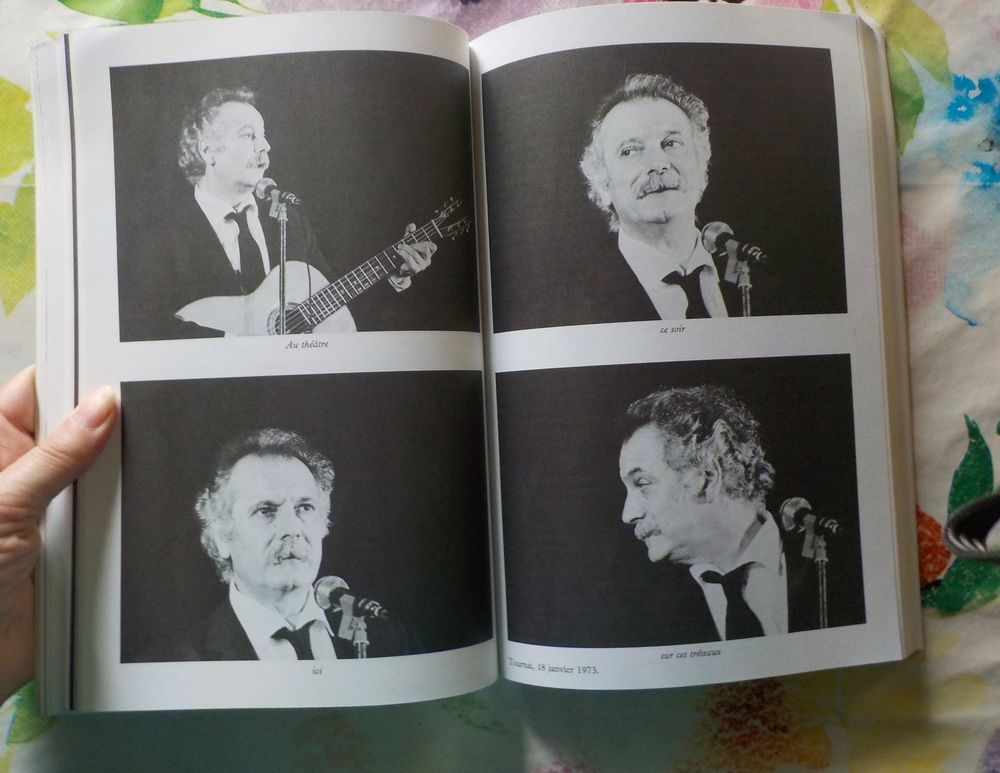 BRASSENS aupr&egrave;s de son arbre par Andr&eacute; TILLIEU Ed. Julliard Livres et BD