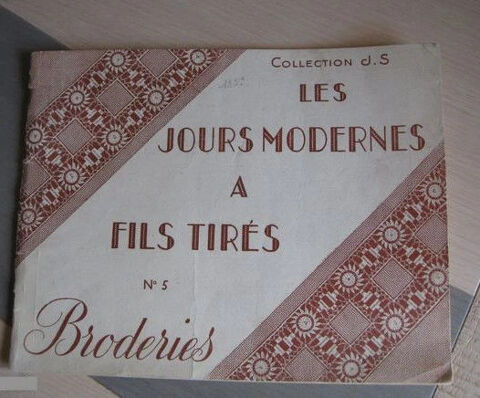 Les jours modernes a fils tires n°5 broderies 20 Brem-sur-Mer (85)