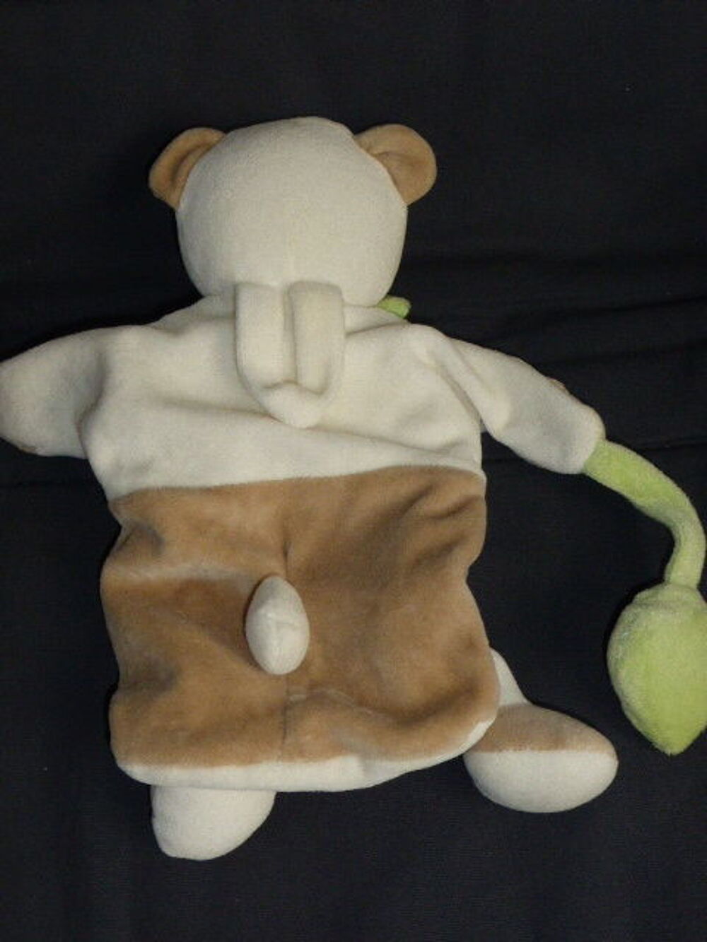 Doudou compagnie marionnette panda feuille grelot Puériculture