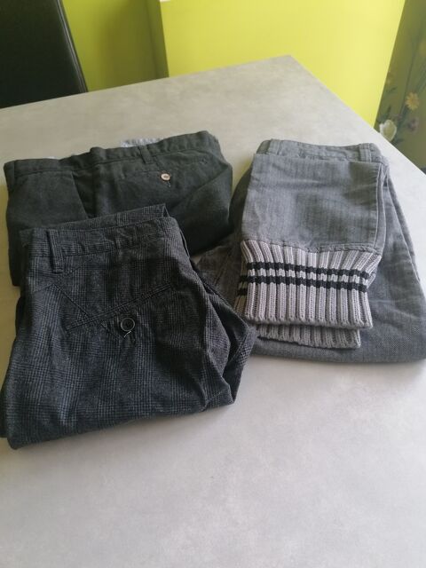 3 pantalons homme T S 6 Jury (57)