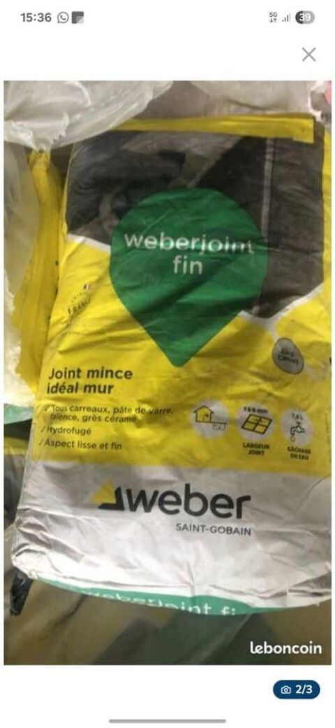 sacs colle et joint carrelage 0 38000 Grenoble