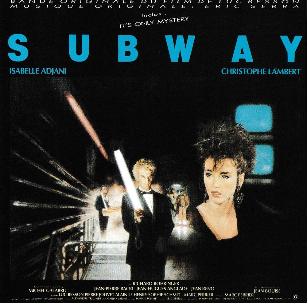 CD Eric Serra Bande Originale Du Film " Subway " CD et vinyles
