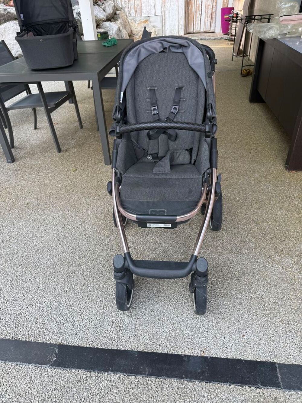 Poussette landeau si&egrave;ge auto lit Kododo Puériculture