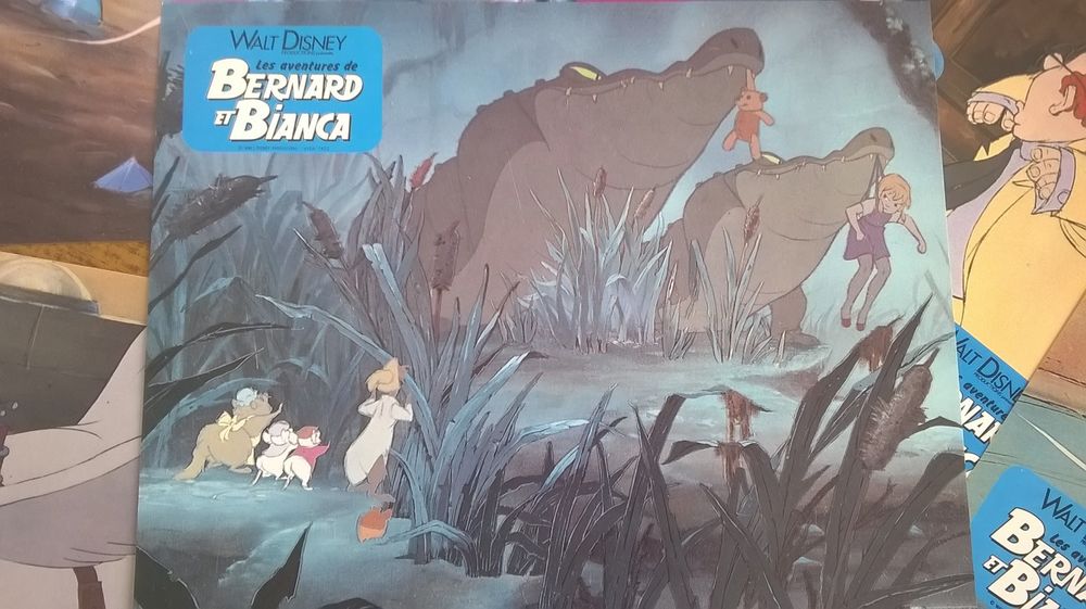 LES AV.DE BERNARD ET BIANCA Disney (1977)ot de LOBBYCARDS Dcoration