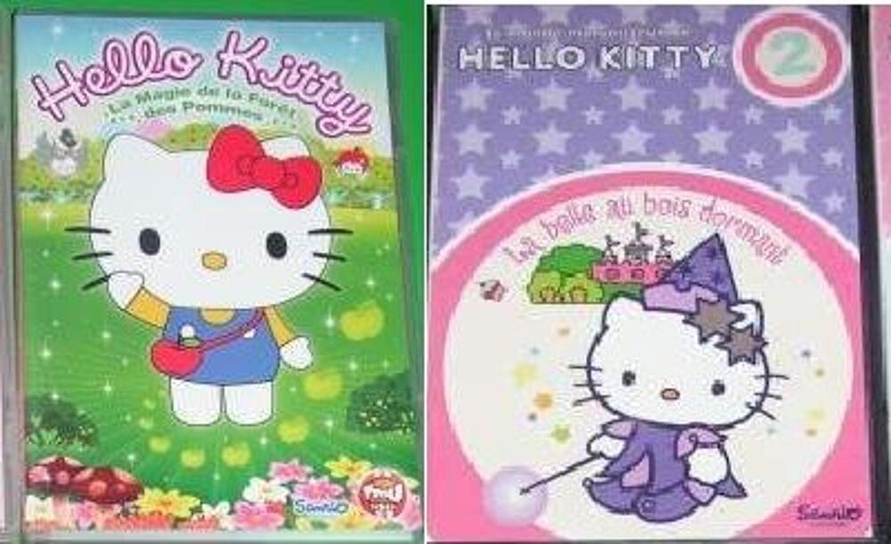 3 DVD Hello Kitty DVD et blu-ray