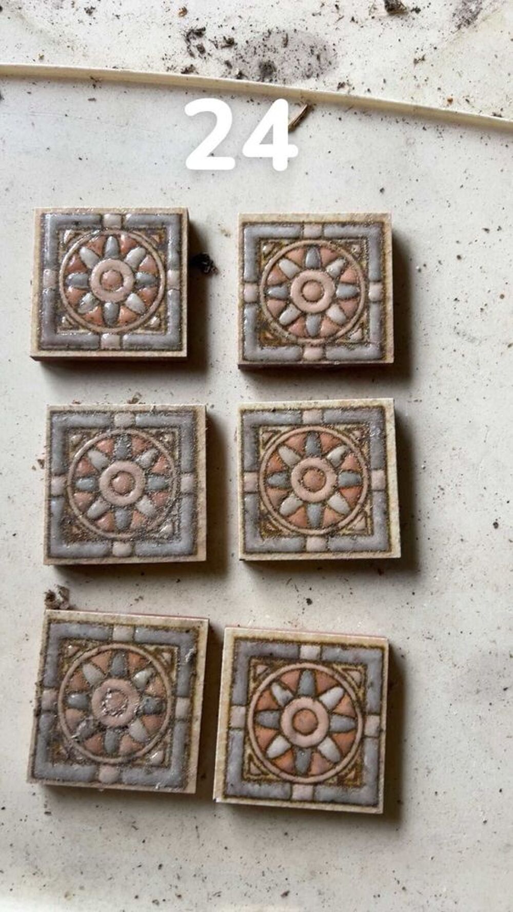 cabochons carrelage Bricolage