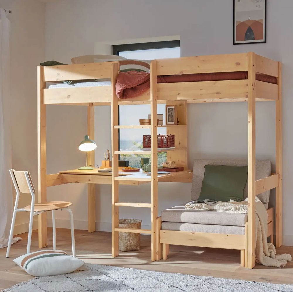 LIT MEZZANINE+FAUTEUIL EXTENSIBLE Meubles