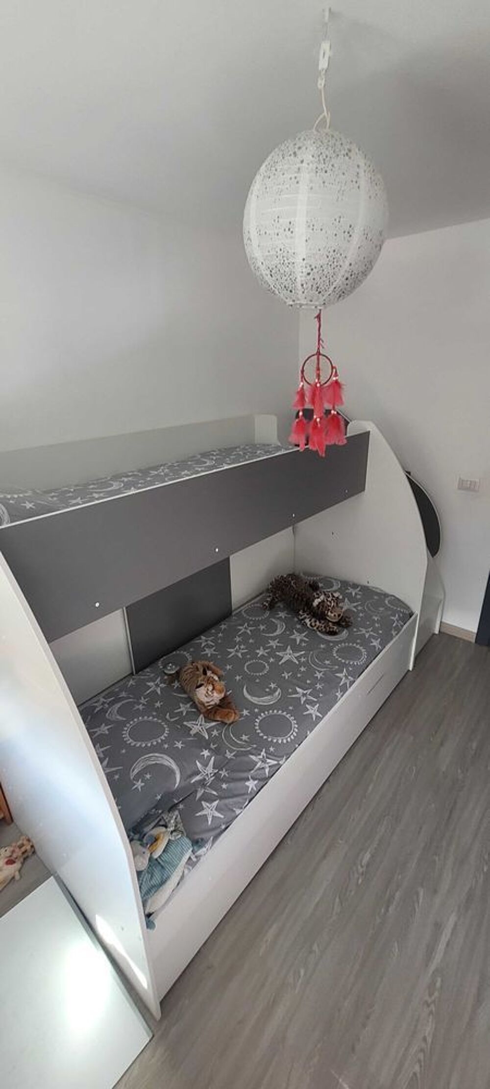 chambre enfant lit superposer avec escalier Mobilier enfants