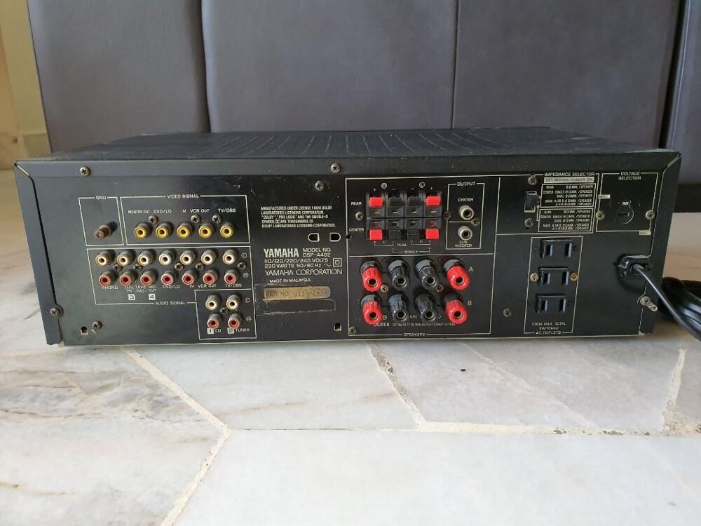 Yamaha Amplifier DSP-A492 Audio et hifi