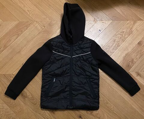 Sweat-shirt IKKS zipp� noir WAY capuche 20 Paris 20 (75)