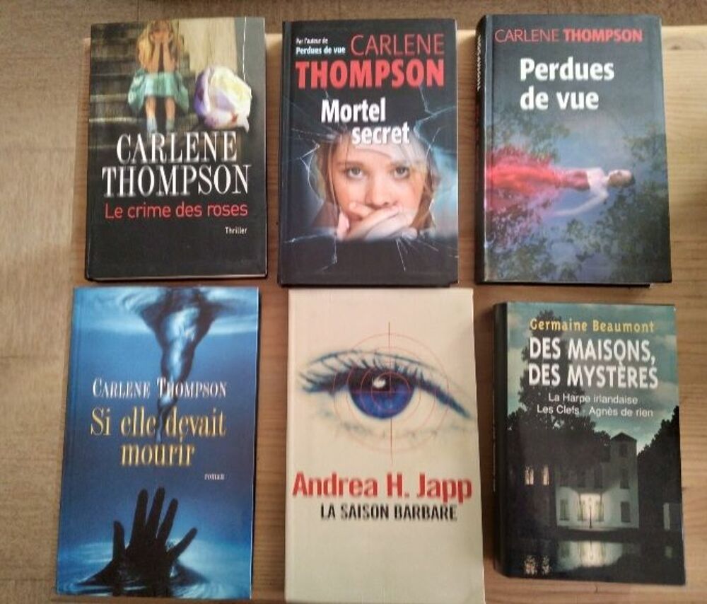 Livres thriller suspense Livres et BD