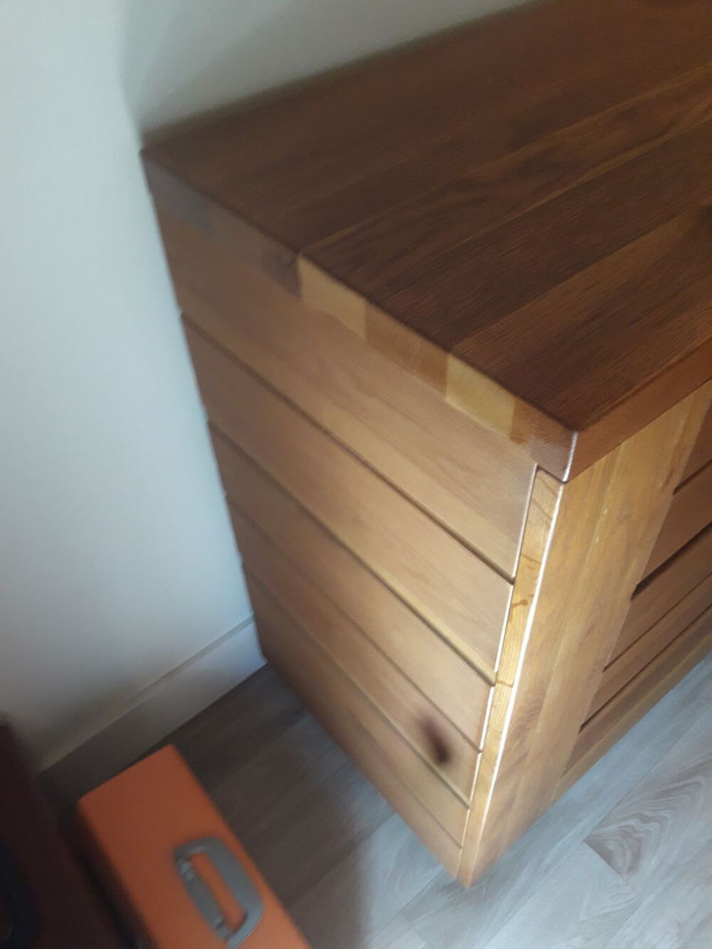 Buffet contemporain ch&ecirc;ne massif Meubles