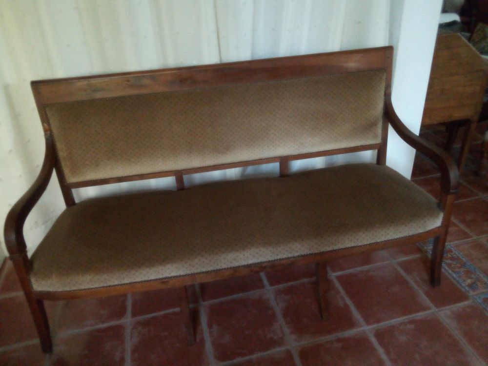 CANAPE VELOURS DIRECTOIRE Meubles