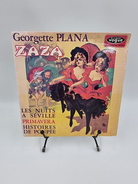 Vinyle 45 tours Georgette Plana : Zaza Les Nuits � S�ville  1 Vulbens (74)