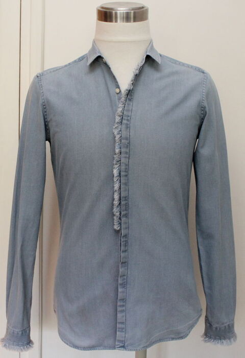 Chemise denim frang CHRISTIAN LACROIX T.M 80 Issy-les-Moulineaux (92)
