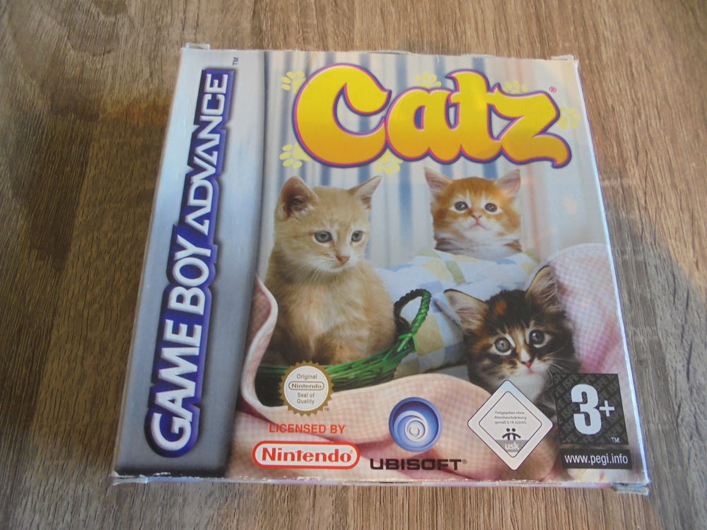 Game Boy Advance "Catz" Consoles et jeux vidéos