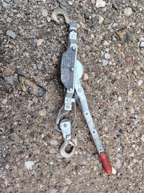 Tire fort palan a cable 25 Saint-Jean-de-Fos (34)