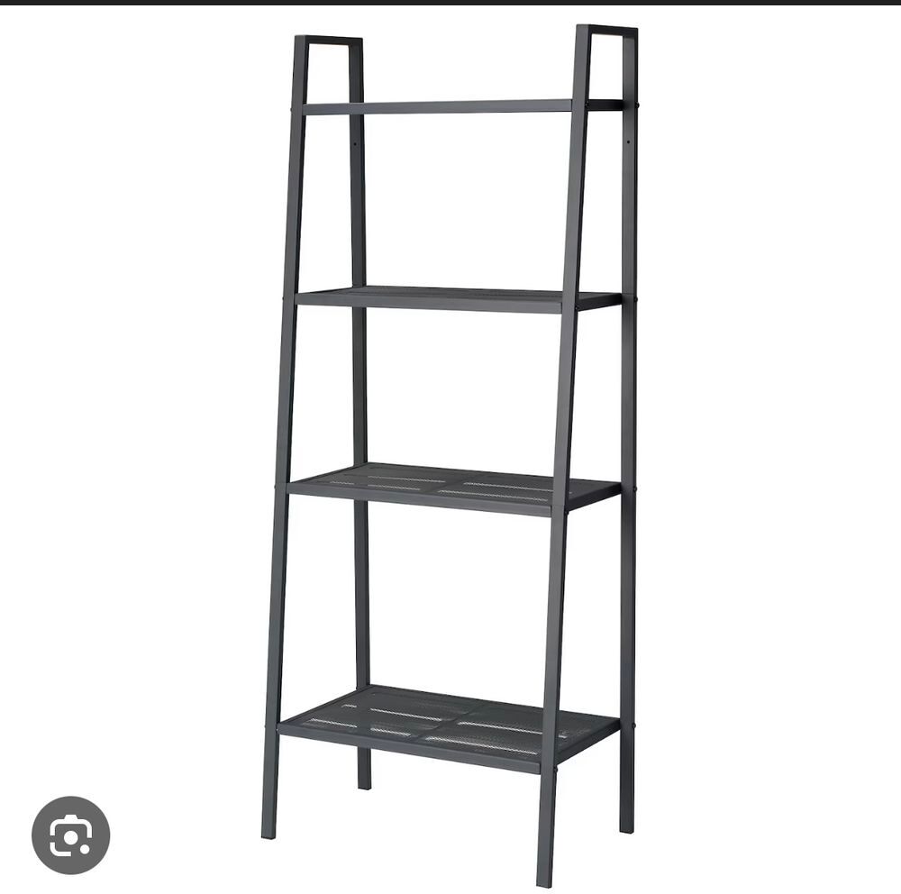 &Eacute;tag&egrave;re M&eacute;tal Gris Fonc&eacute; Meubles