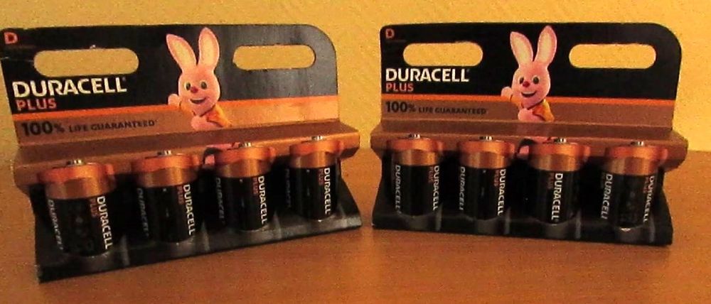 Lot 10 Piles Duracell mod&egrave;le LR20 Bricolage