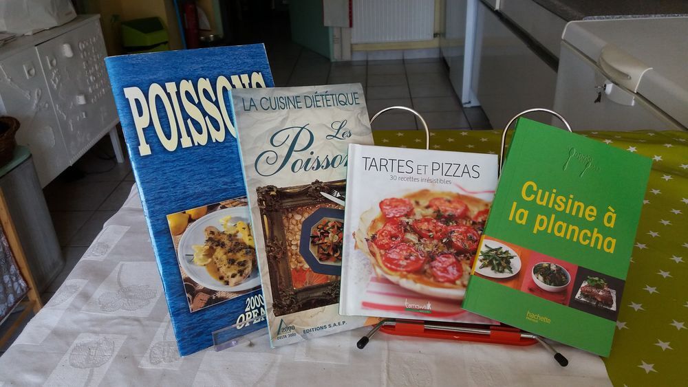  Lots de 4 livres de cuisine Livres et BD