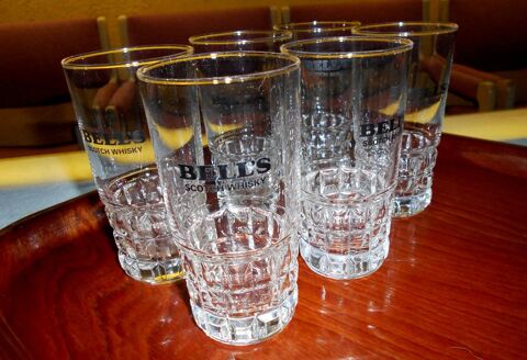 verre bell's scotch wisky (l'unit�) 3 Monflanquin (47)