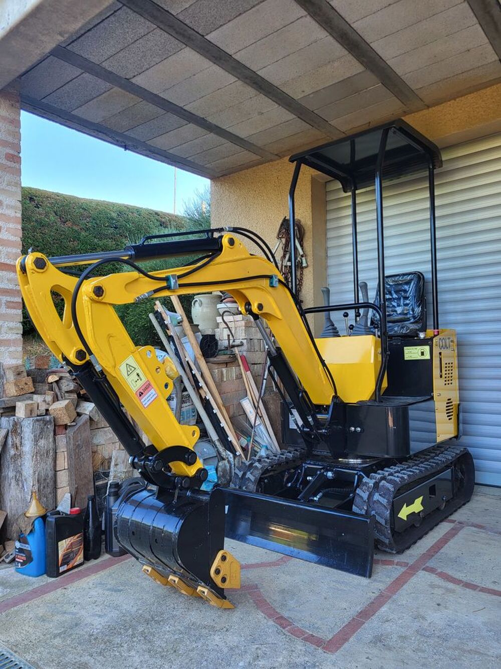 Mini pelle neuve Diesel 1Tonne Bricolage