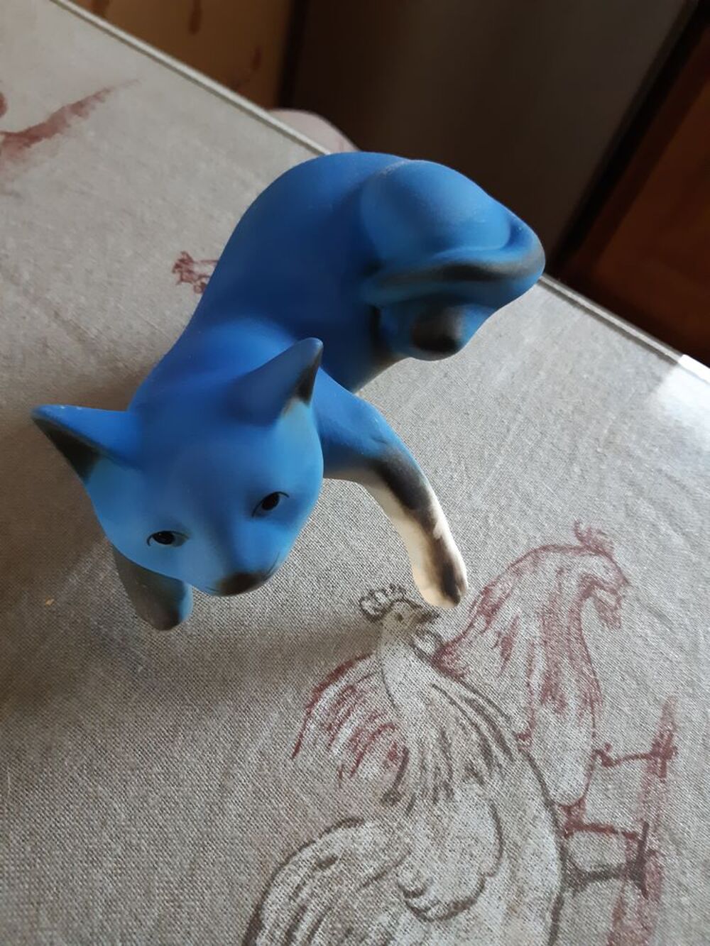 Chat bleu Décoration