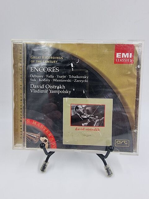 CD de musique Encores - Oistrakh avec boite 4 Vulbens (74)