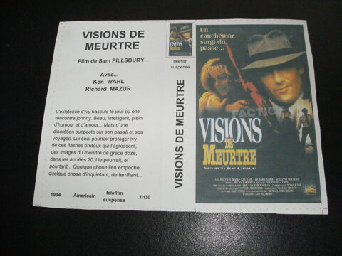 Film :   Visions de meurtre   35 Saint-M�dard-en-Jalles (33)