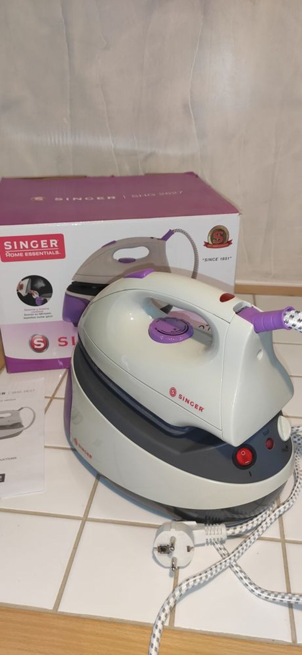 CENTRAL VAPEUR SINGER (double emploie) Electroménager