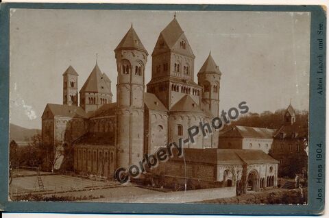 Abbaye et Lac de Laach Photo Jos. Hoss Allemagne 1904 25 Loches (37)