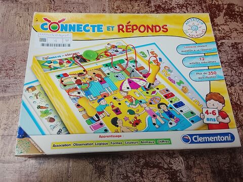 Jeu éducatif Connecte et Réponds Clementoni Carvin (62)