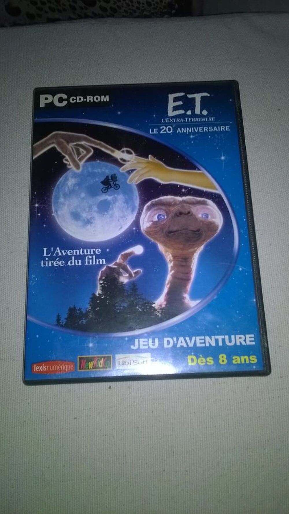 Jeu PC E.T. l'Extra-Terrestre 
2002
Excellent etat
E.T. l Consoles et jeux vidos