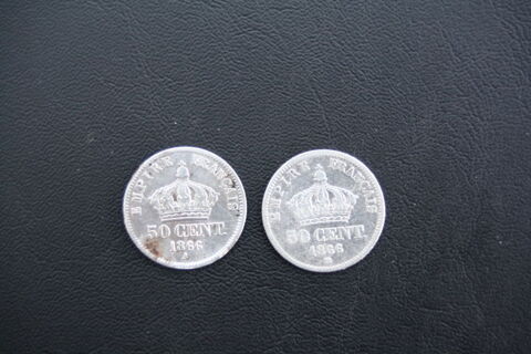 2 pi�ces de monnaies en Argent 0 Saran (45)