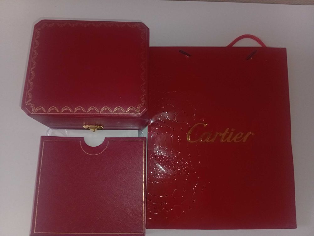Cartier Santos Automatique €" Full Set Bijoux et montres