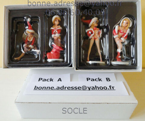 2 Figurines PIN UP Mary Mère Noël Cadeau Sexy Collection 39 Villejuif (94)