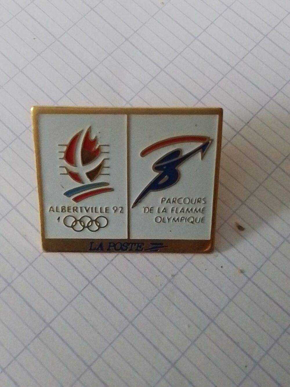 Pin's Parcours Flamme 1990 