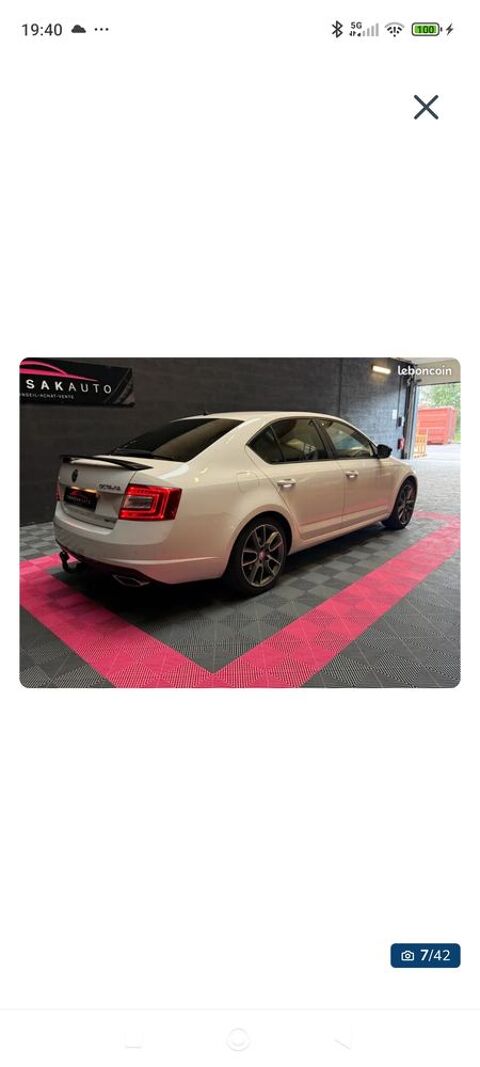 Skoda Octavia 2.0 TDI 184 ch CR FAP RS 2016 occasion Ricarville 76640