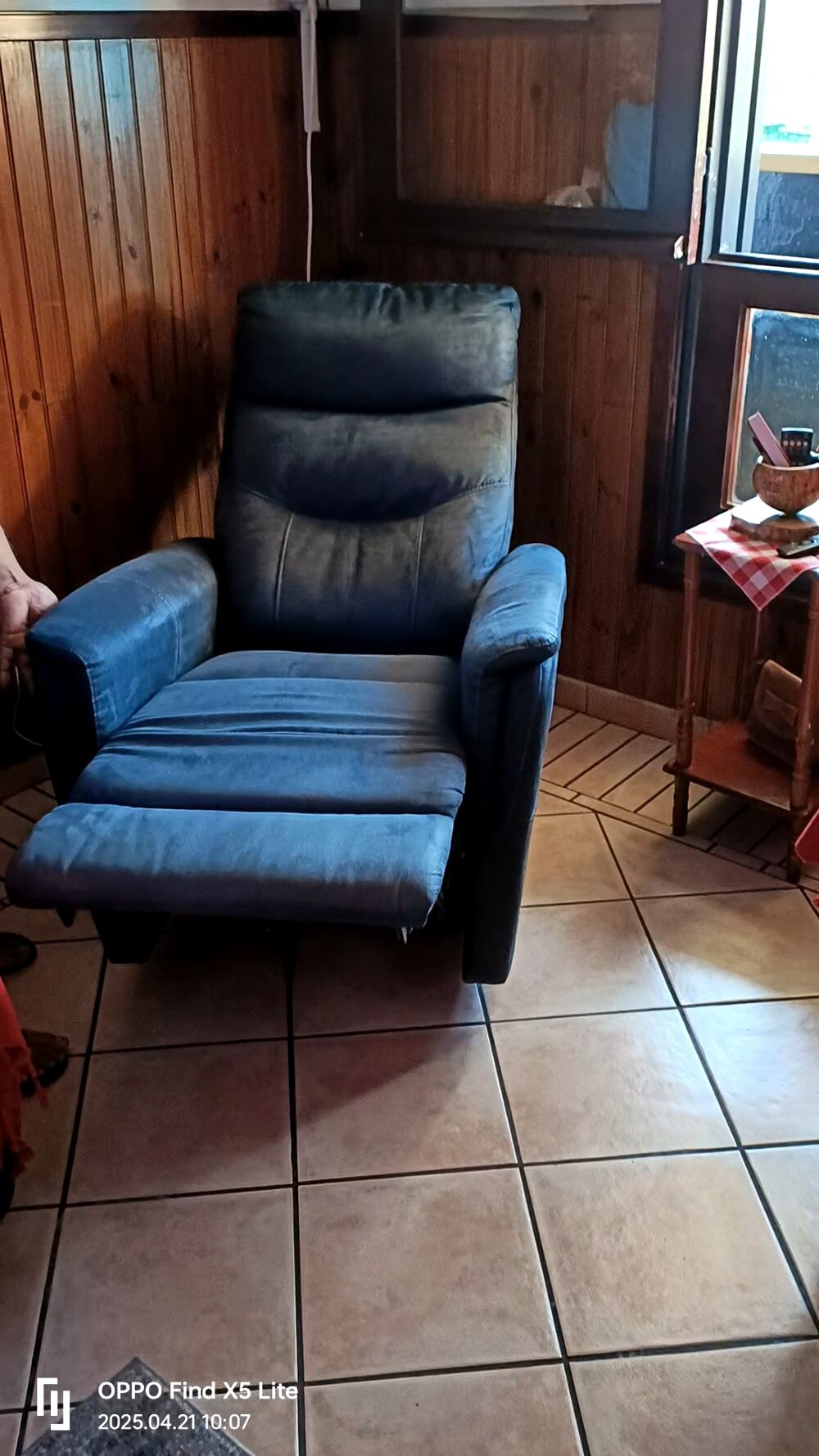 2 Fauteuil identiques en Tissu Bleu Confortable - Relax
Meubles