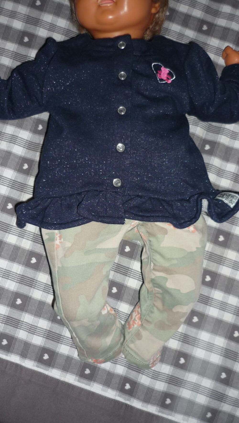 Gilet &agrave; volants Lulu Castagnette + Cadeau Vêtements enfants