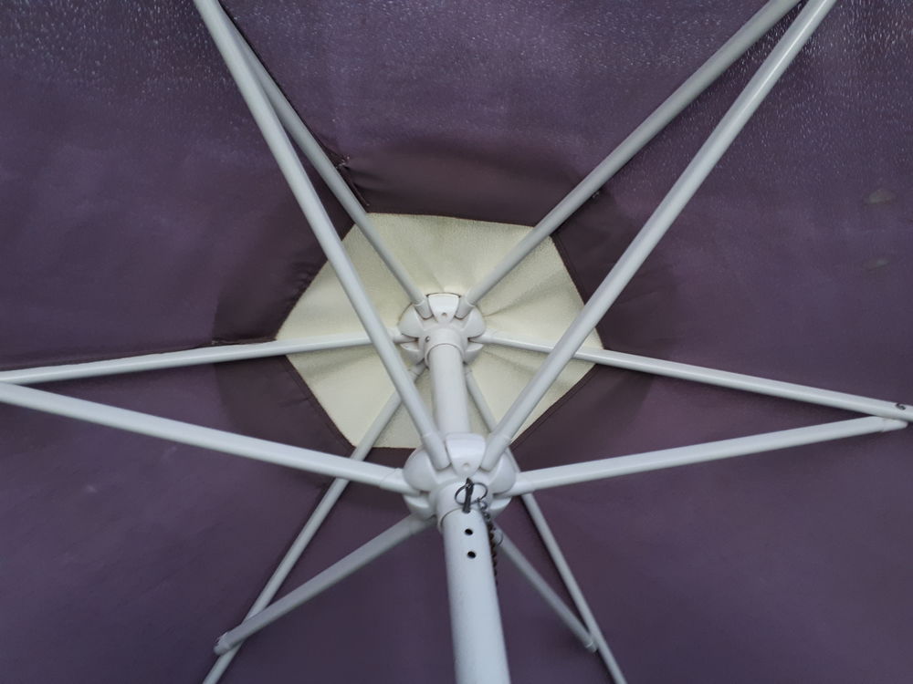 Parasol avec housse de rangement Jardin