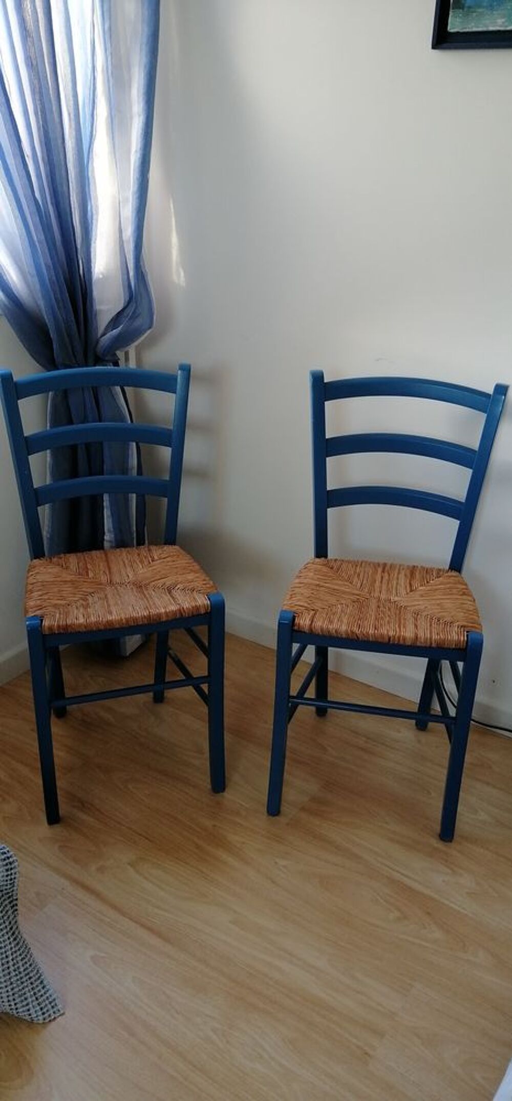 Chaises bleues Meubles