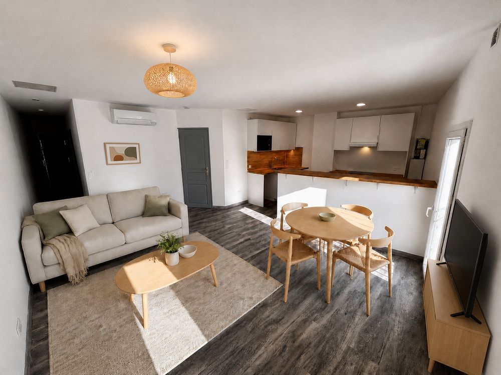 Vente Appartement Poussan centre ? T3 rénové de 65 m², lumineux et climatisé Poussan