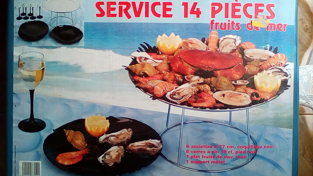 SERVICE A FRUITS DE MER Cuisine