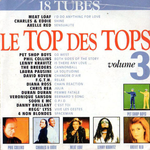 cd Le Top Des Tops Volume 3 (etat neuf) 5 Martigues (13)