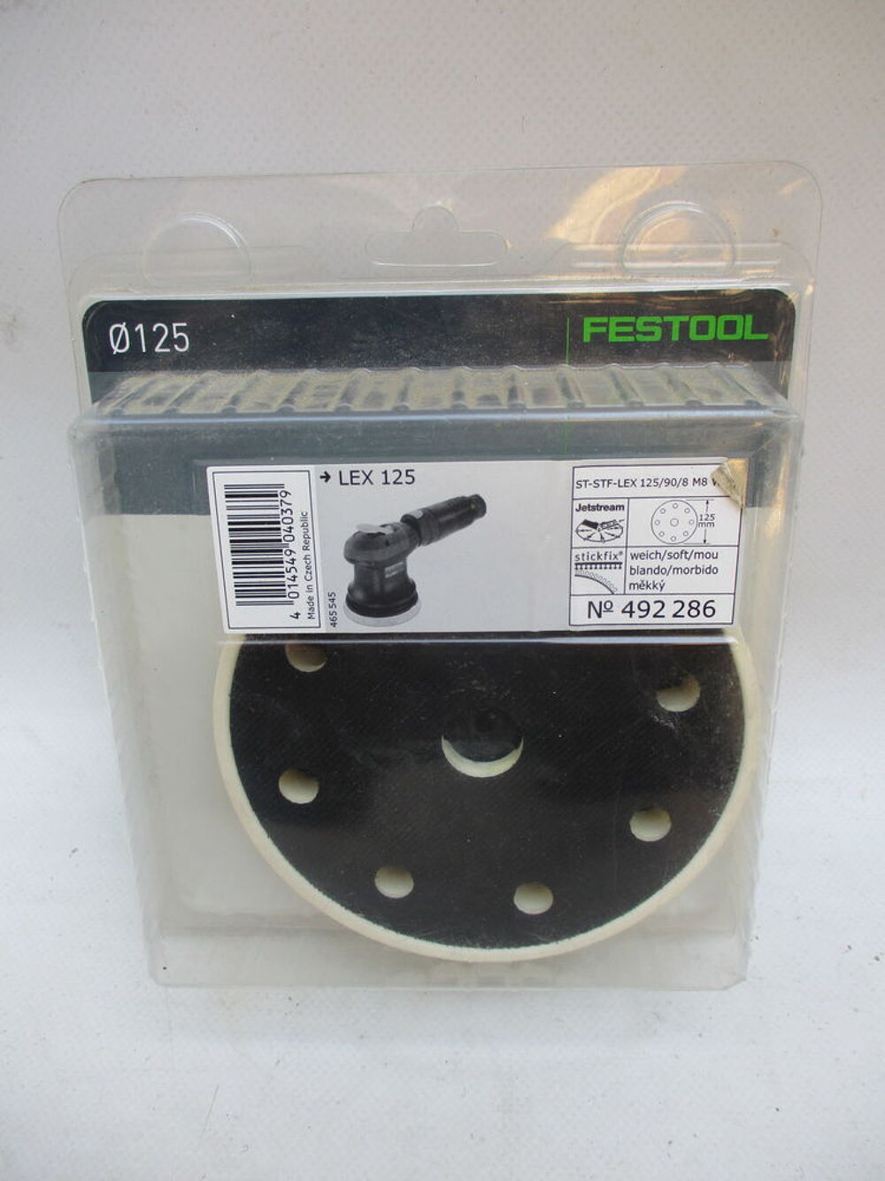 FESTOOL plateau 125 mm Bricolage