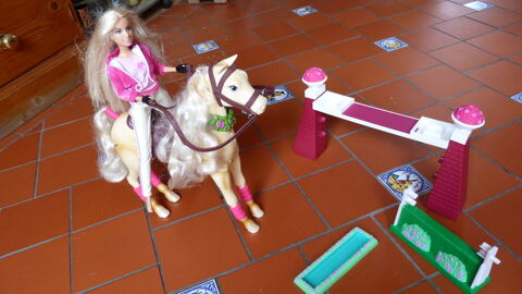 Barbie et son cheval articuler + 3 accessoires 16 Cormeilles-en-Parisis (95)