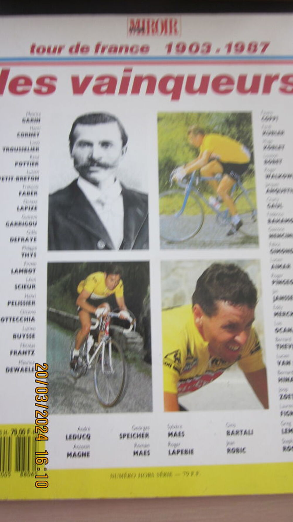 Collection de 12 Beaux Livres Du TOUR DE FRANCE Plus 3 DVD Livres et BD