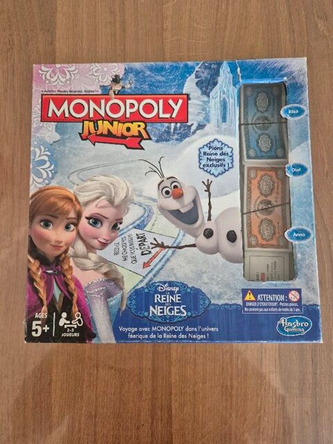 Monopoly Junior La Reine des Neiges (Disney) - Hasbro Gaming 7 Val-des-Marais (51)